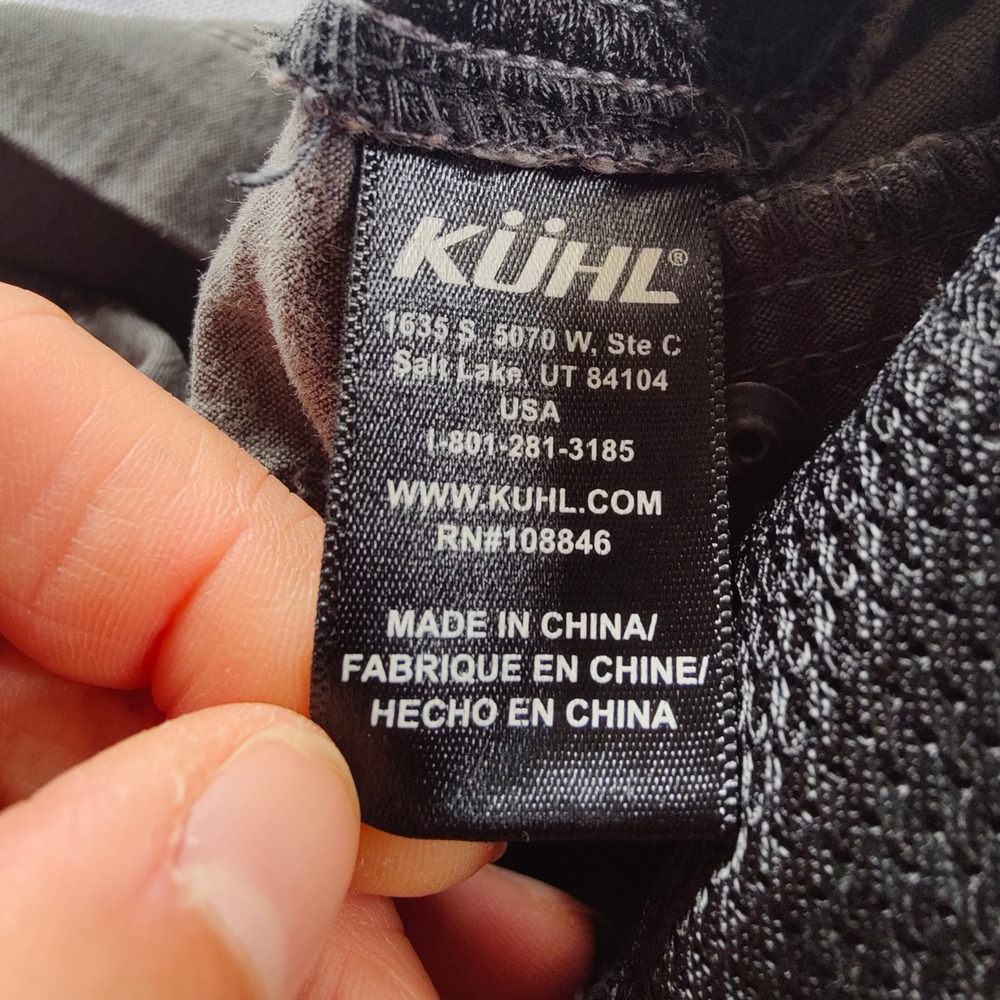 Kuhl Konfidant Air Hiking Pants Mens 32x30 Gray Vented Cargo Tactical Gorpcore - Picture 7 of 14